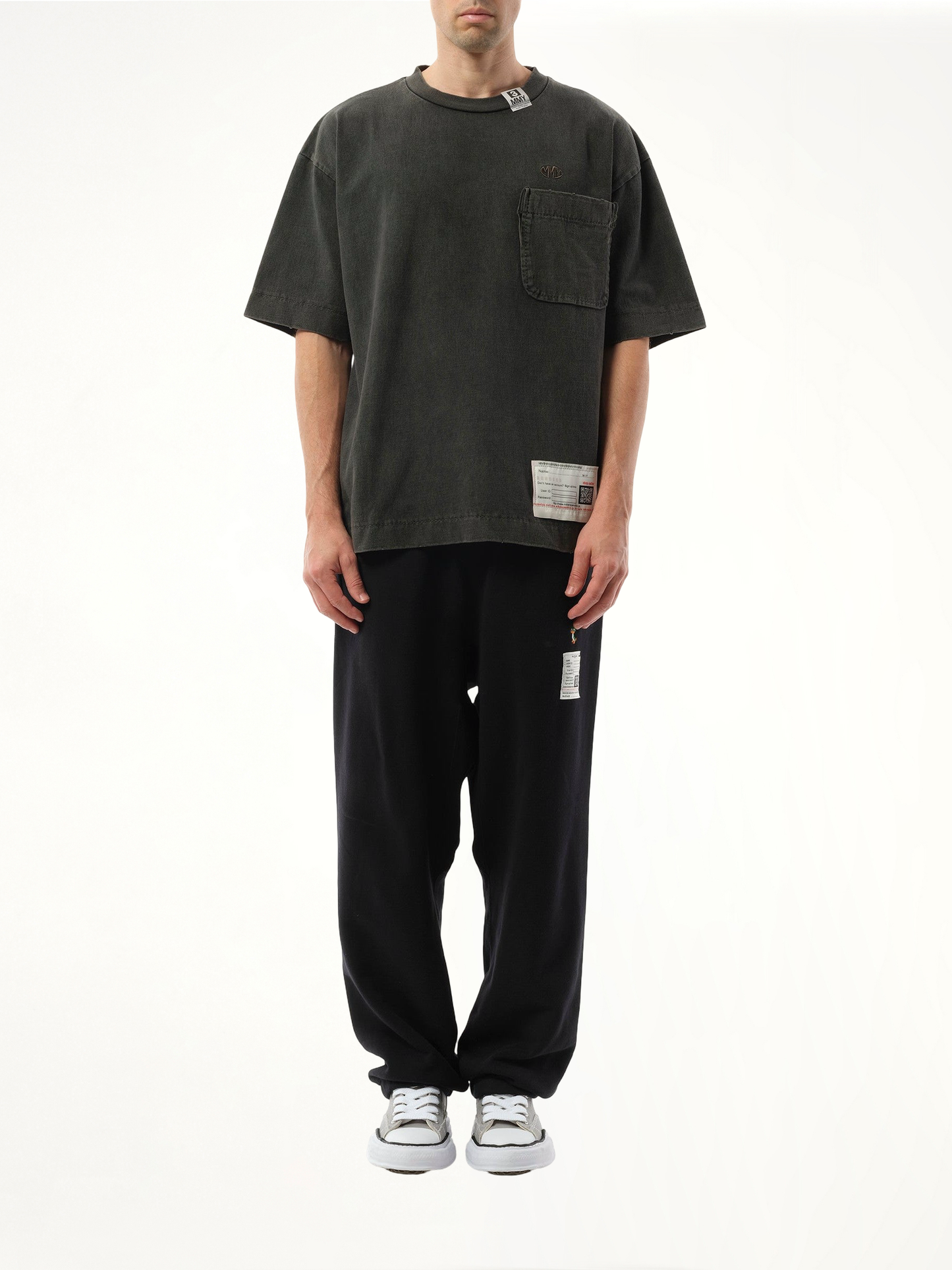 Amateur Sewn T-Shirt in Black