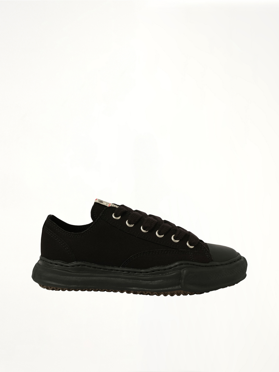 Peterson OG Sneaker in Black/Black Side View | MAISON MIHARA YASUHIRO