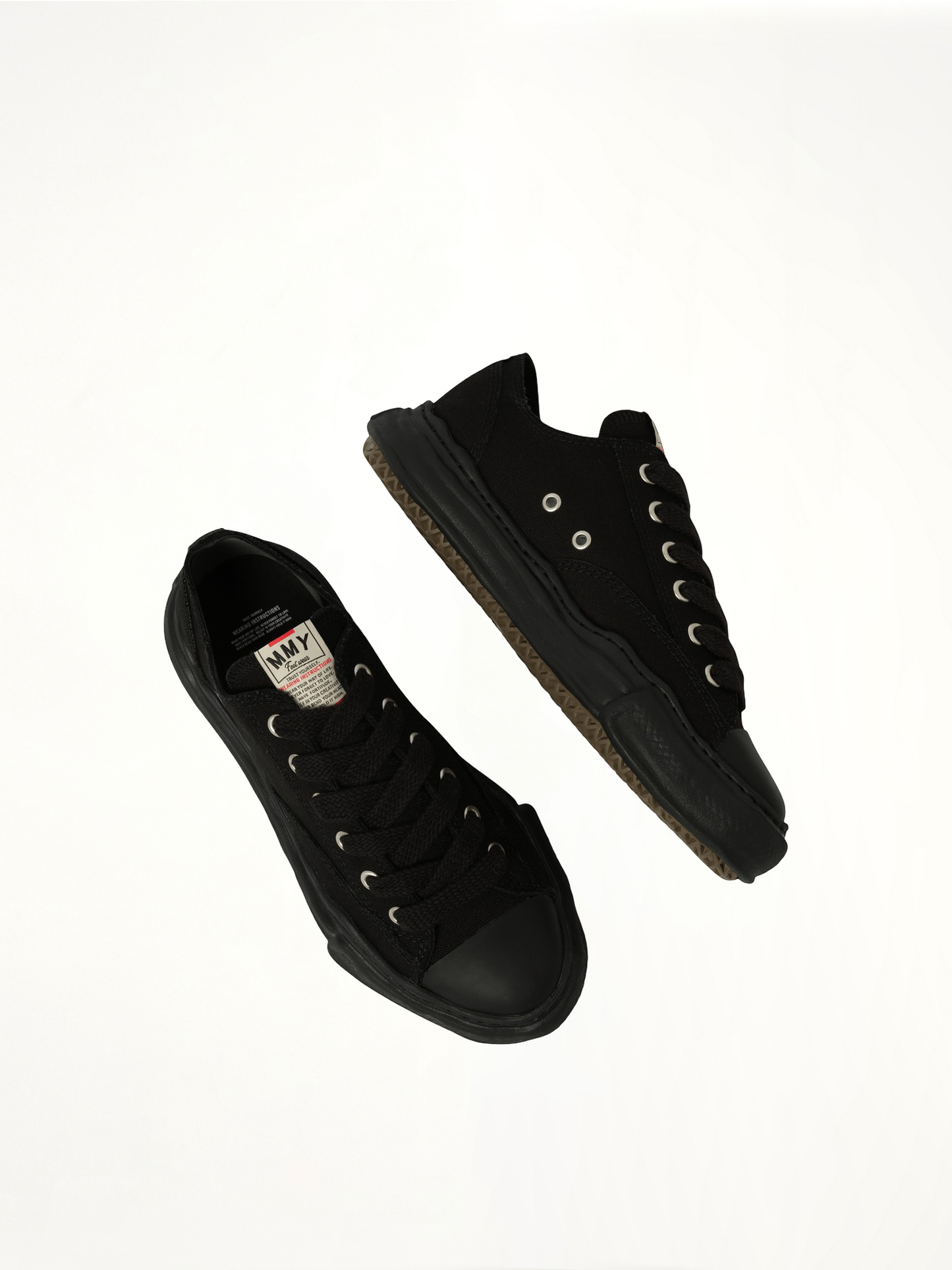 Peterson OG Sneaker in Black/Black