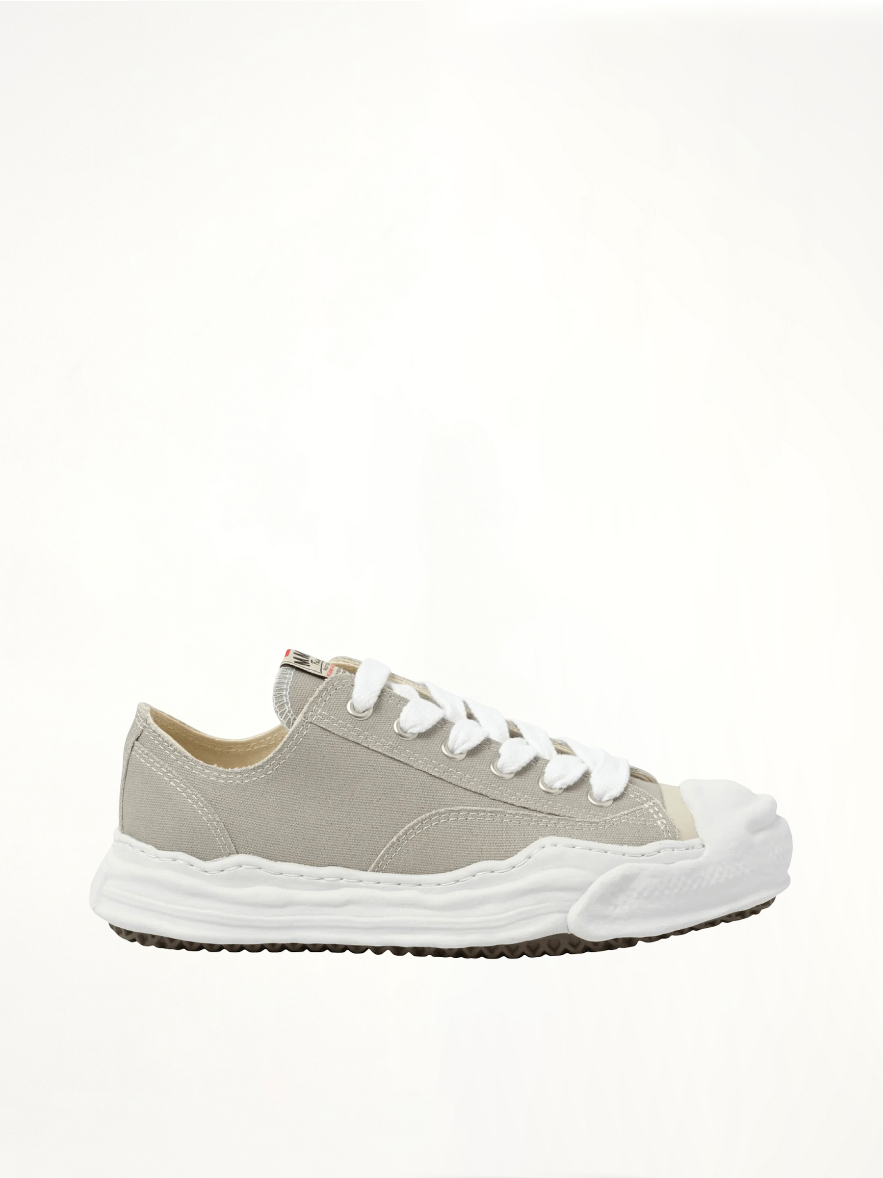 Hank OG Sneaker in Gray Side View | MAISON MIHARA YASUHIRO