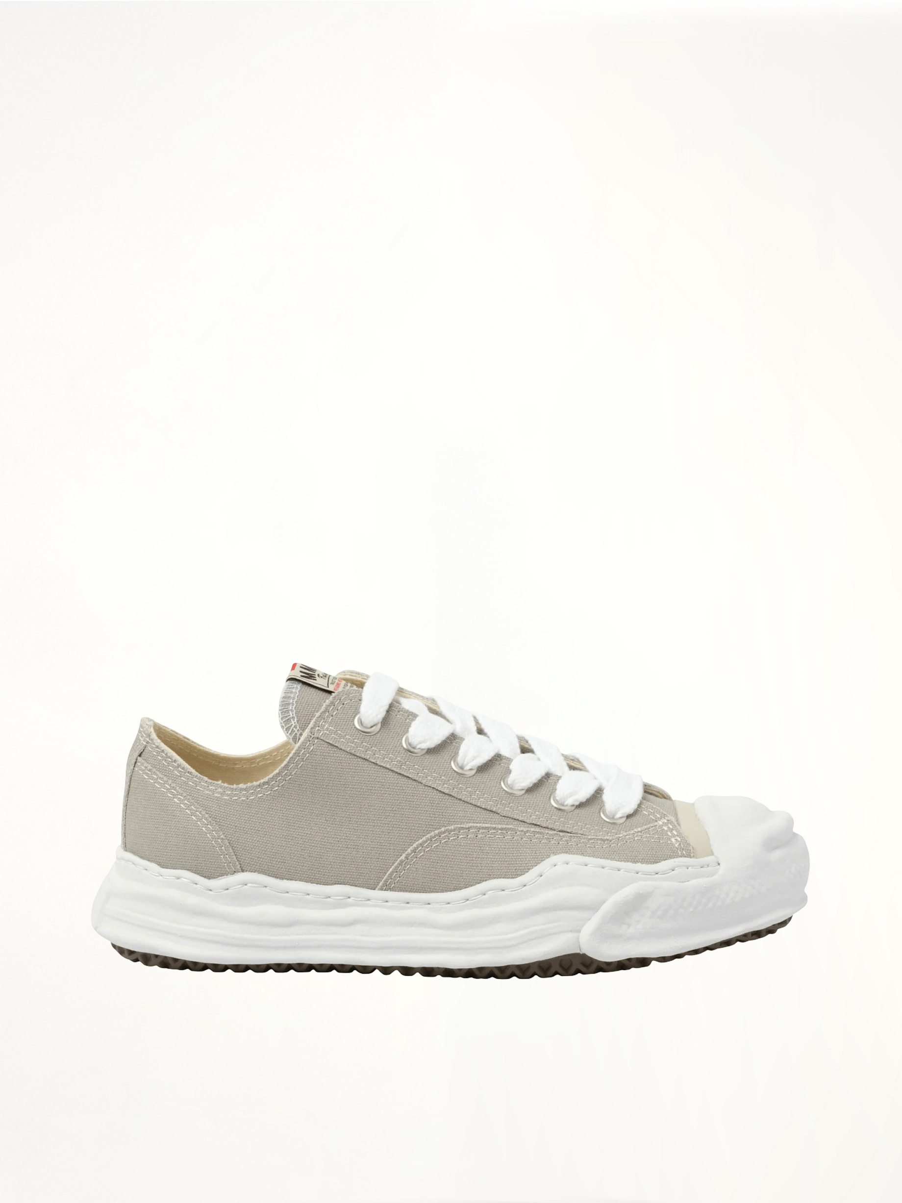 Hank OG Sneaker in Gray Side View | MAISON MIHARA YASUHIRO