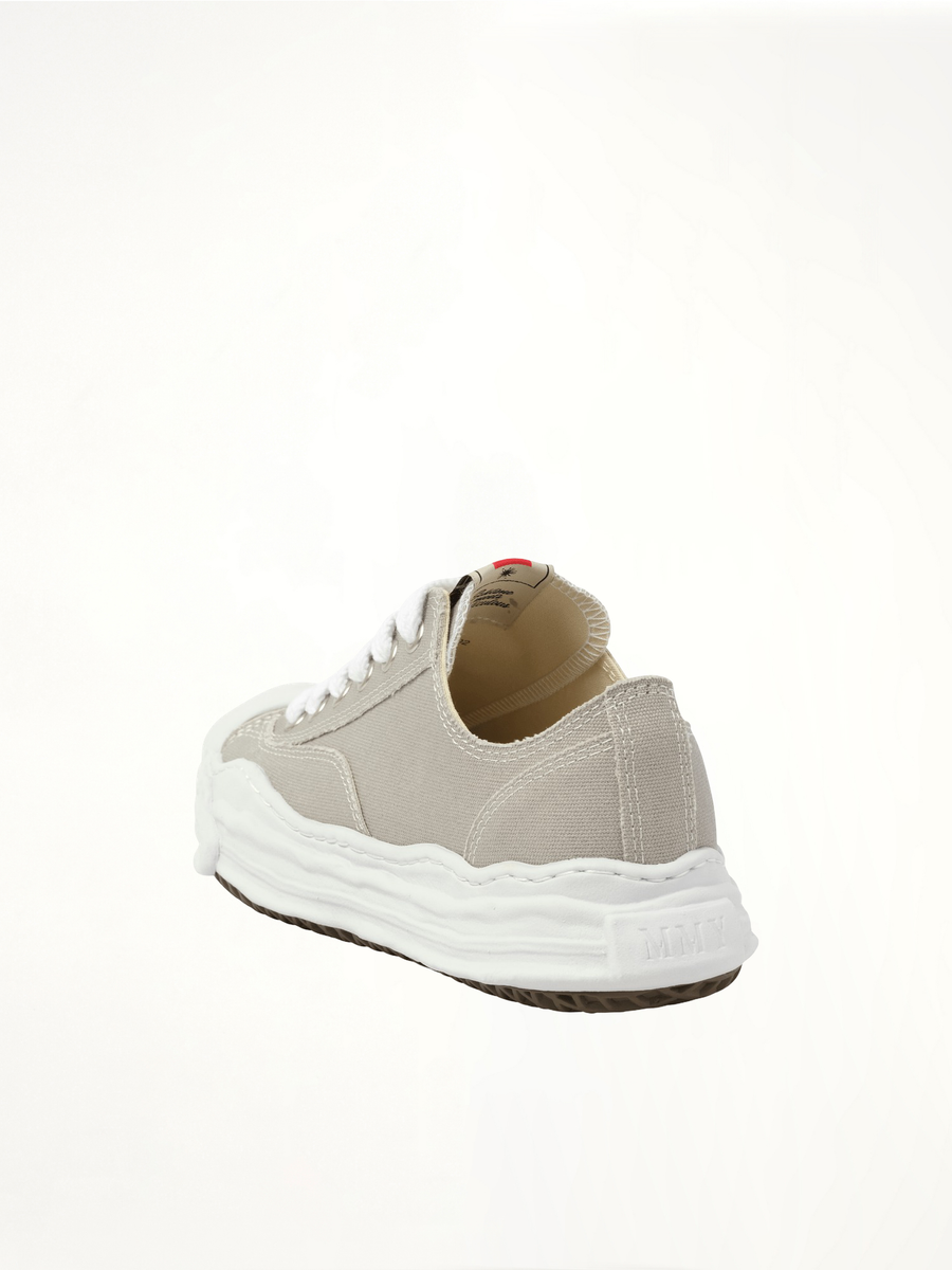Hank OG Sneaker in Gray Back View | MAISON MIHARA YASUHIRO
