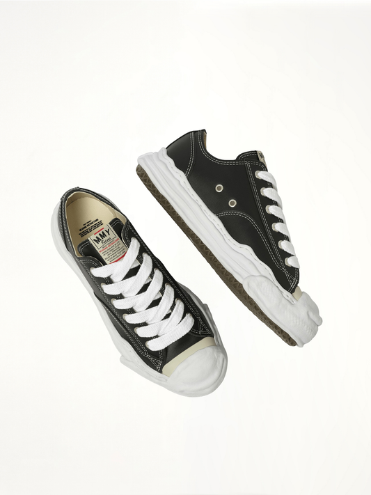 Hank OG Leather Sneaker in Black