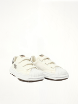 Blakey OG Velcro Sneaker in White Front View | MAISON MIHARA YASUHIRO