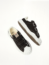 Blakey OG Velcro Sneaker in Black Top View | MAISON MIHARA YASUHIRO