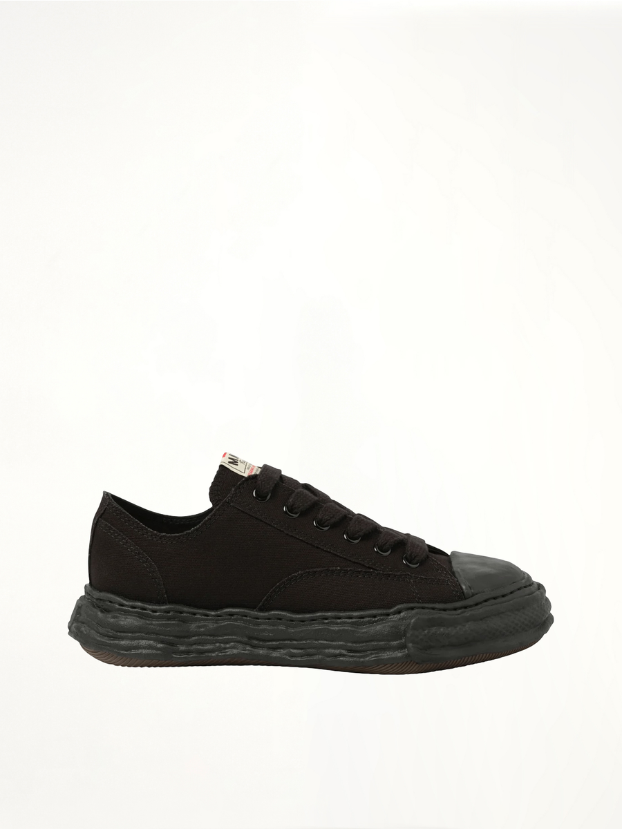 Peterson 23 OG Sneaker in Black/Black Side View | MAISON MIHARA YASUHIRO
