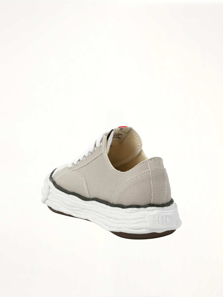 Peterson 23 OG Sneaker in Gray Back View | MAISON MIHARA YASUHIRO