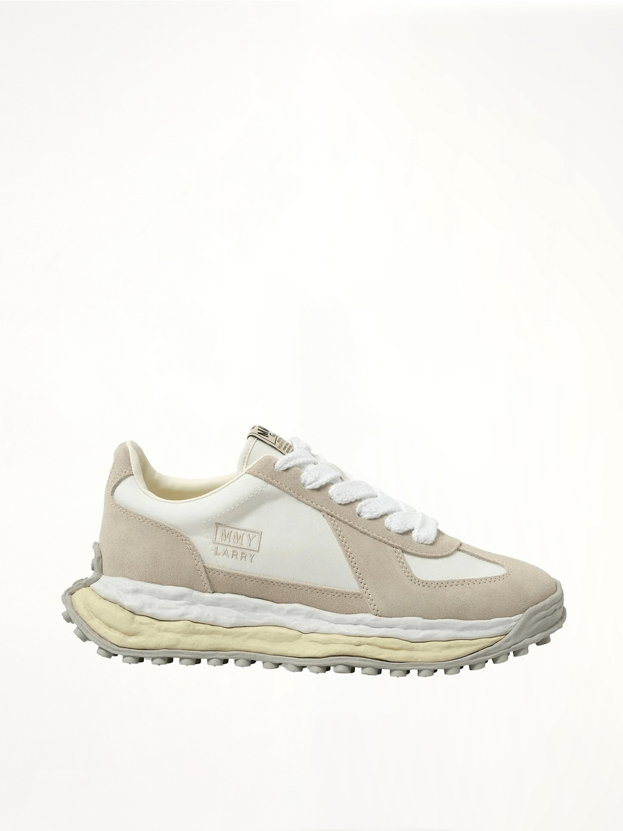 Larry OG Sneaker in White Side View | MAISON MIHARA YASUHIRO