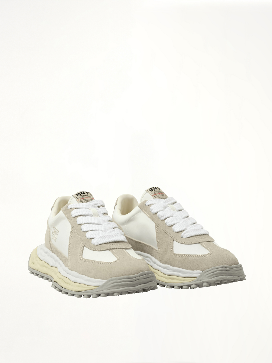 Larry OG Sneaker in White Front View | MAISON MIHARA YASUHIRO
