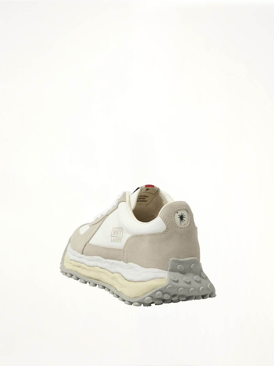Larry OG Sneaker in White Back View | MAISON MIHARA YASUHIRO
