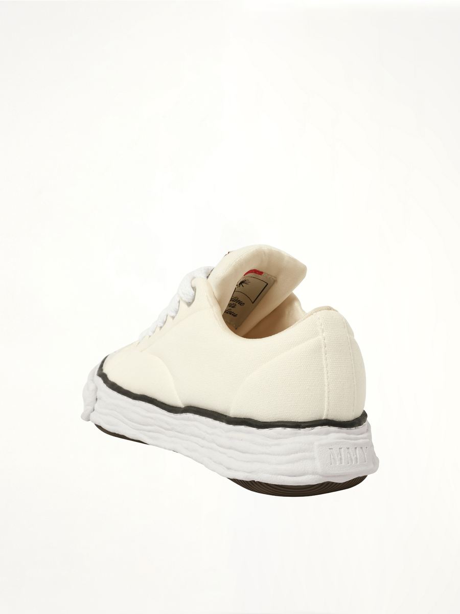 Peterson 23 OG Padded Sneaker in White Back View | MAISON MIHARA YASUHIRO