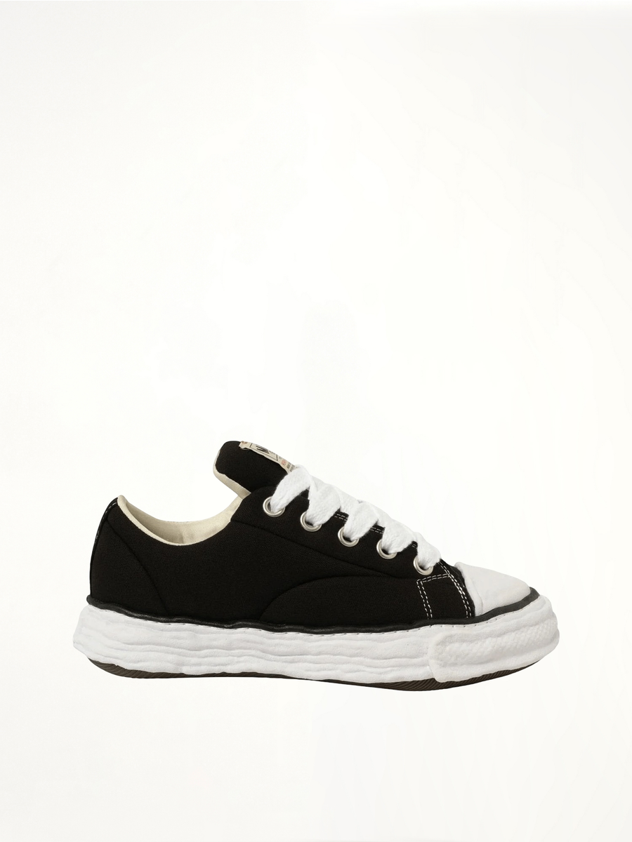 Peterson 23 OG Padded Sneaker in Black Side View | MAISON MIHARA YASUHIRO