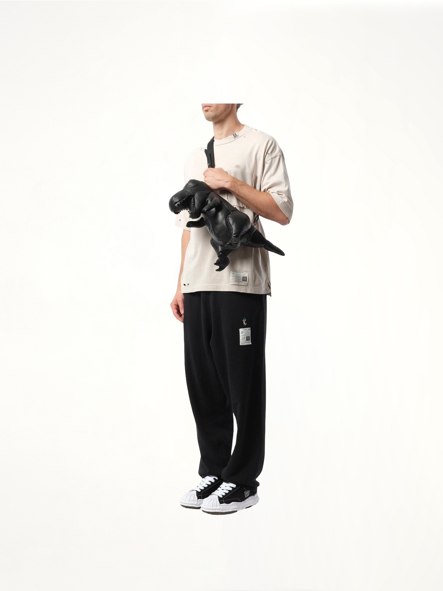T-Rex Shoulder Bag in Black