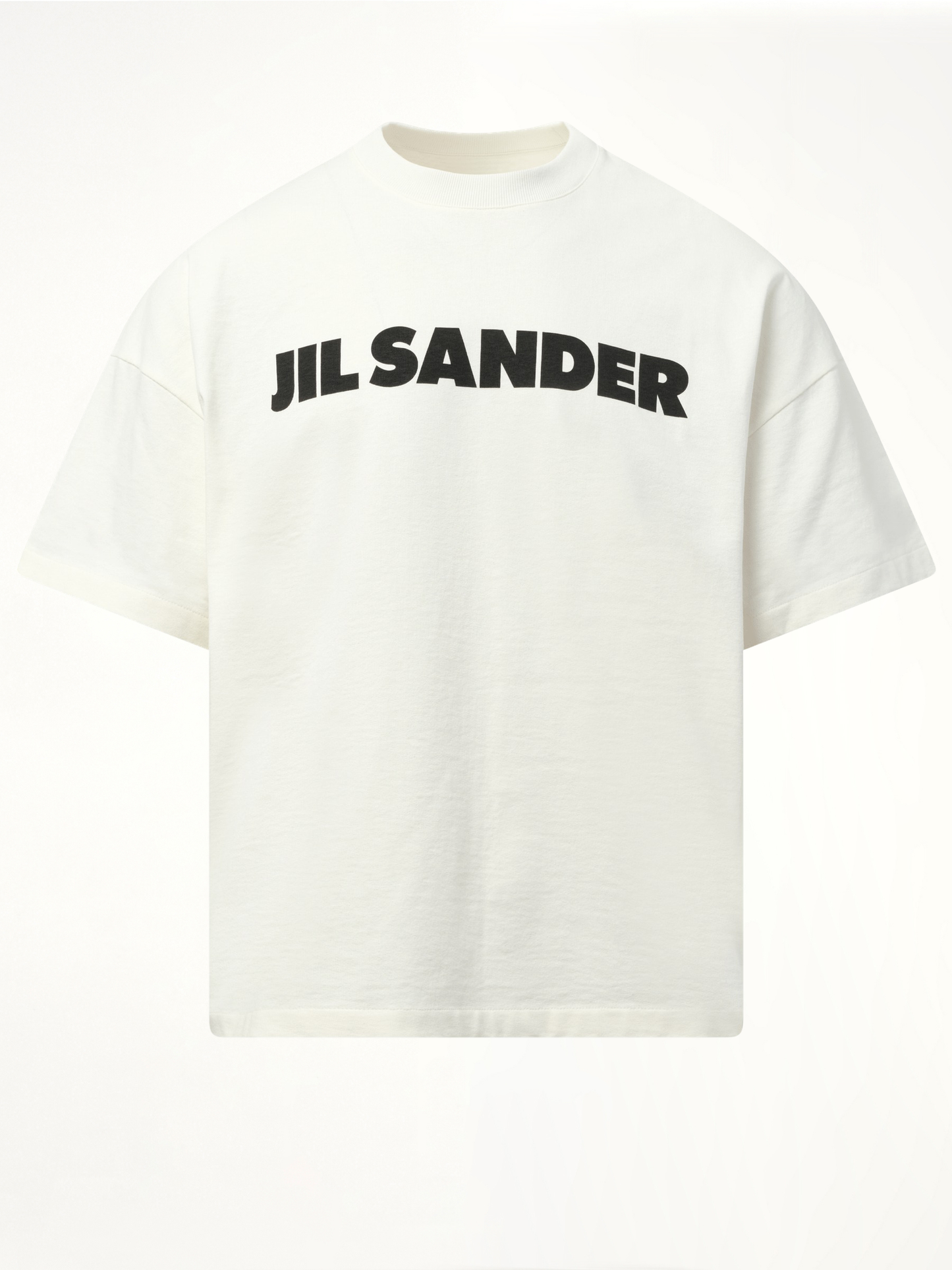 Jil Sander Logo T-Shirt in Porcelain