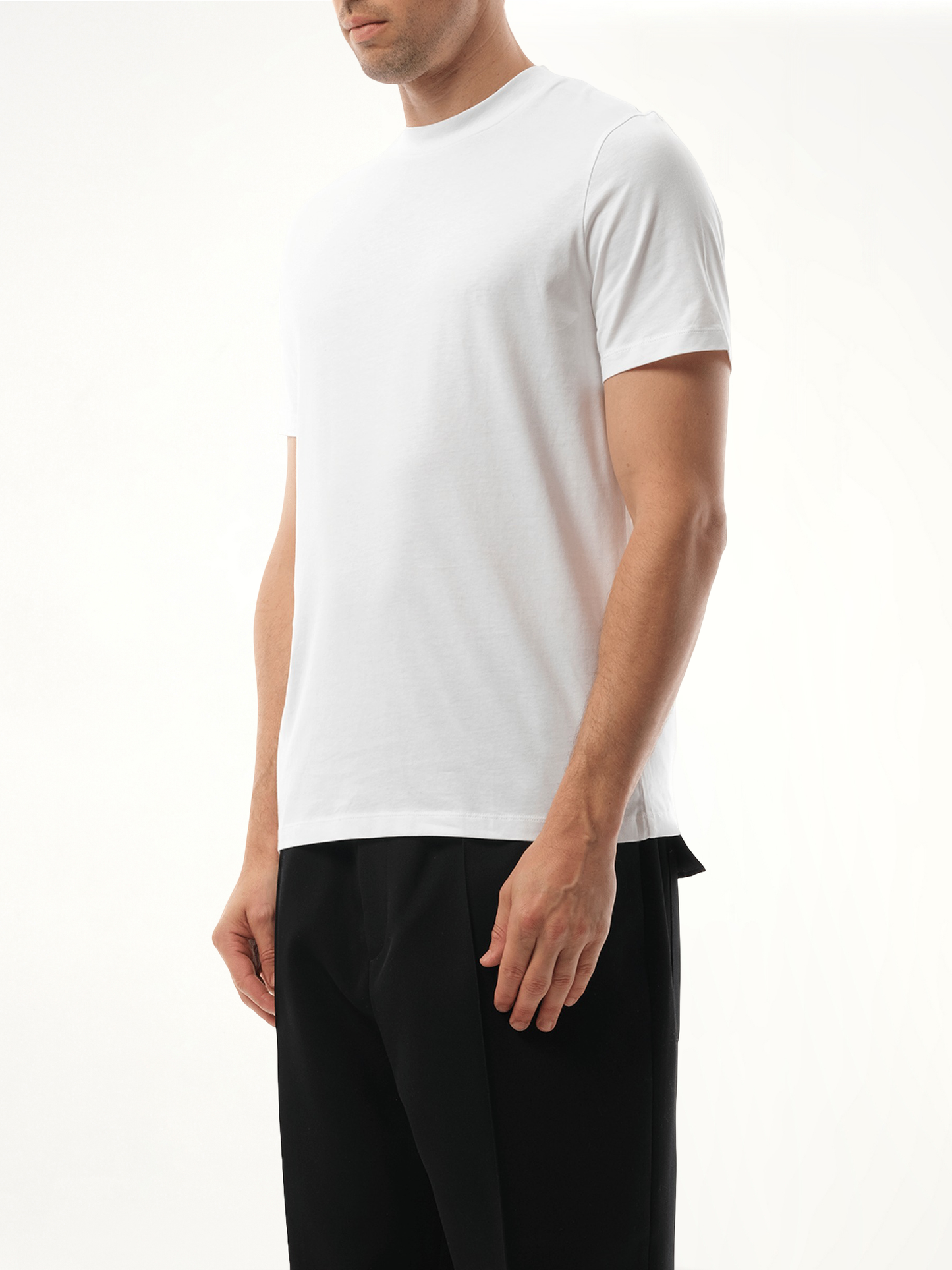 Basic T-Shirt in Optic White