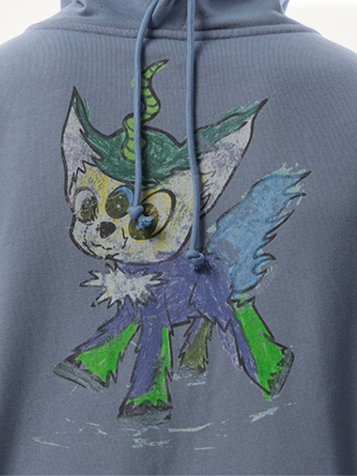 Twin All Around Hoodie Zip-Up in Sky