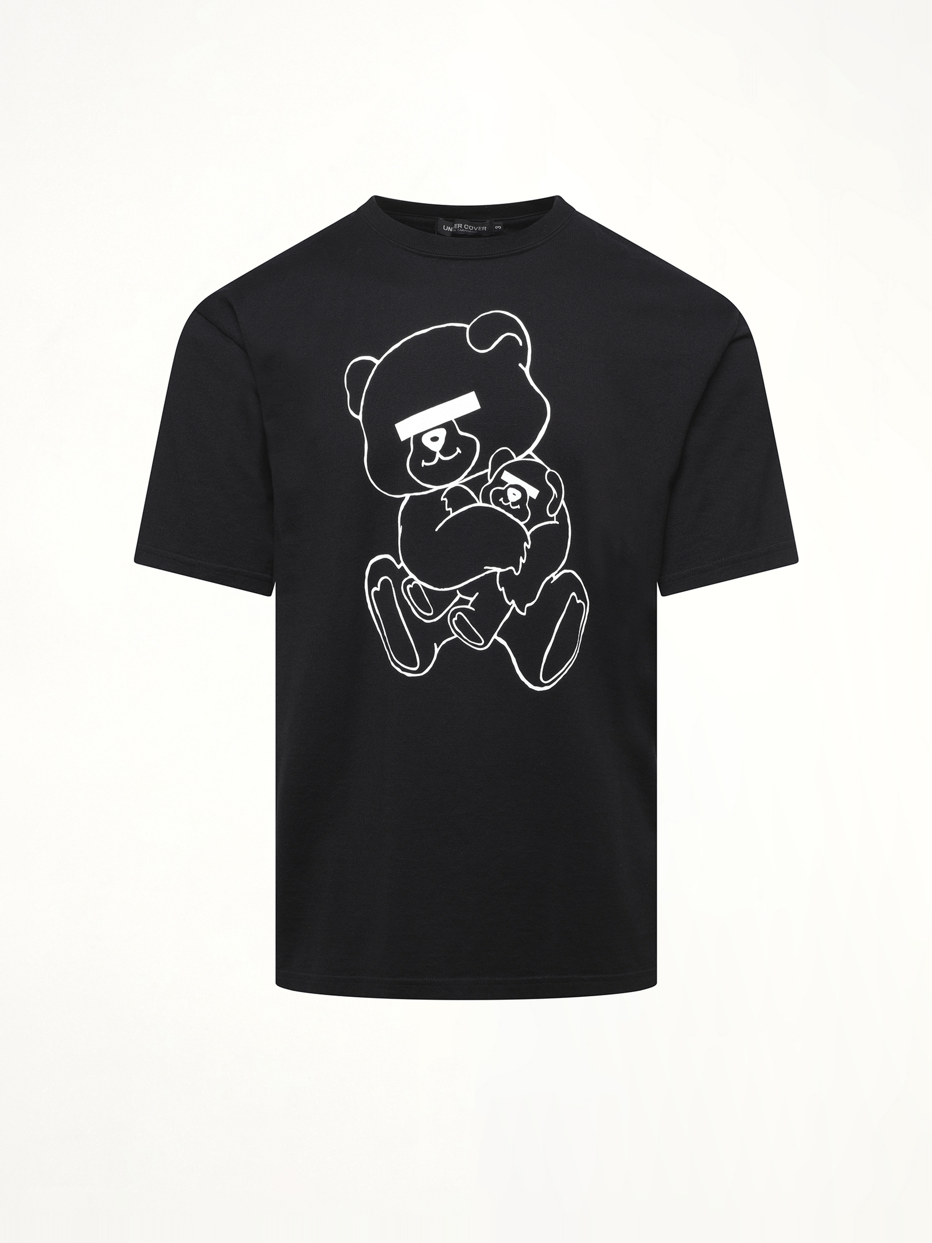 Teddy Bear Printed T-Shirt in Black