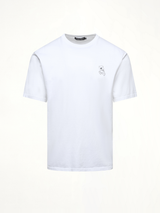Small Teddy Bear Printed T-Shirt in White