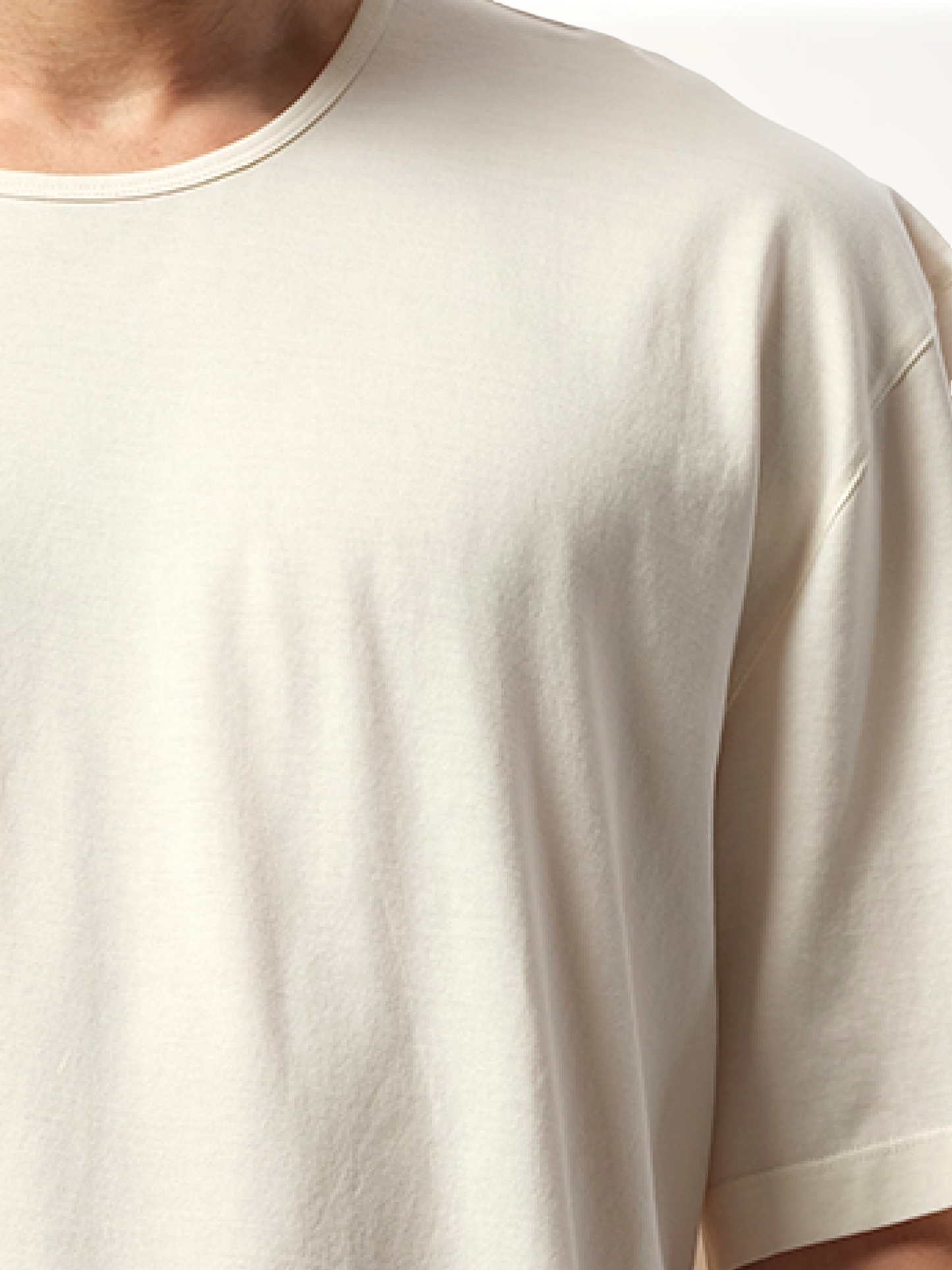 Relaxed T-Shirt in Chalk