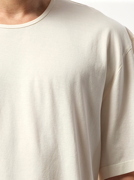 Relaxed T-Shirt in Chalk