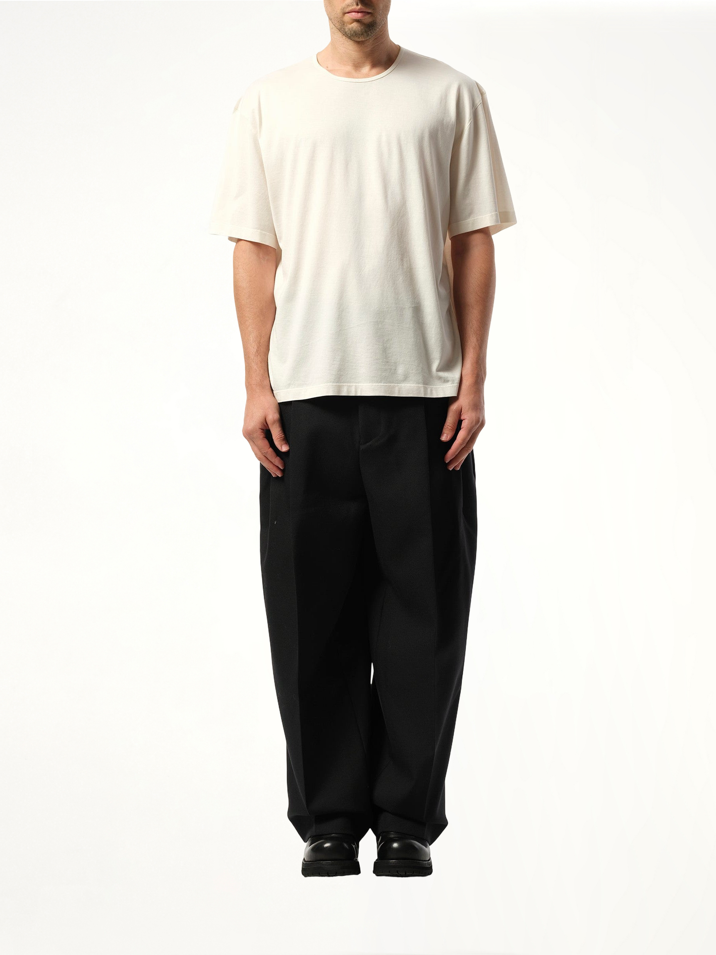 Relaxed T-Shirt in Chalk