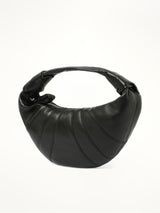 Lemaire Mini Fortune Croissant Bag in Black