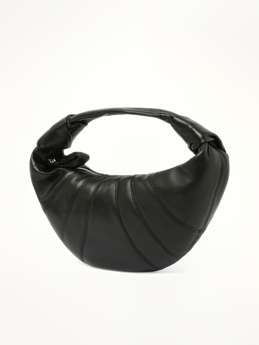 Lemaire Mini Fortune Croissant Bag in Black