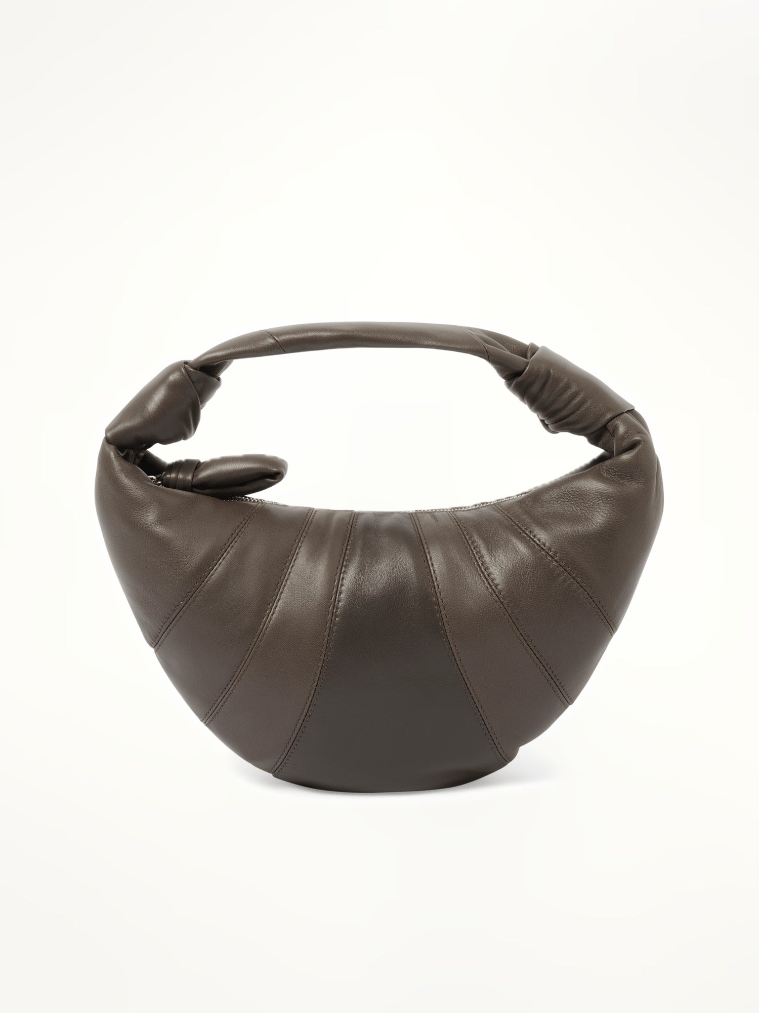 Lemaire Mini Fortune Croissant Bag in Mink