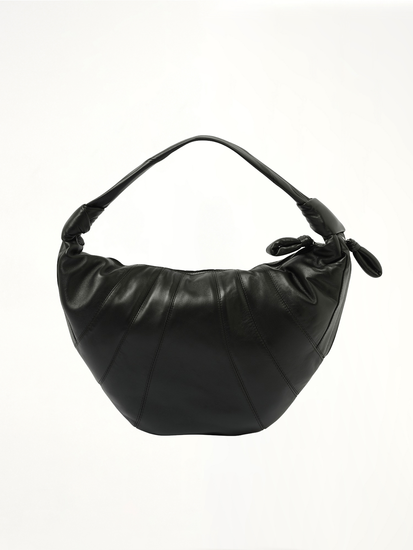 Fortune Croissant Bag in Black