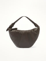 Lemaire Fortune Croissant Bag in Mink