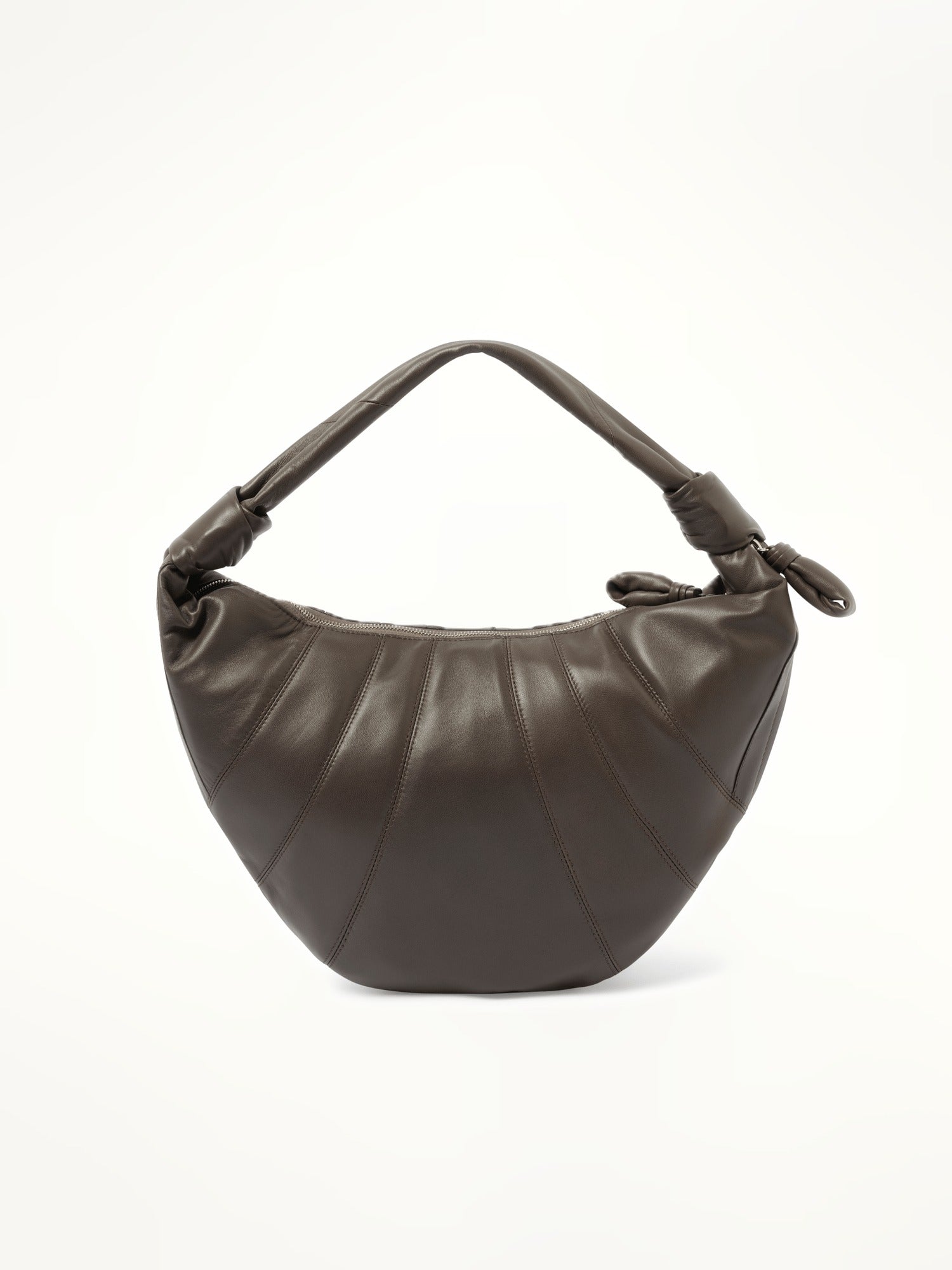 Lemaire Fortune Croissant Bag in Mink