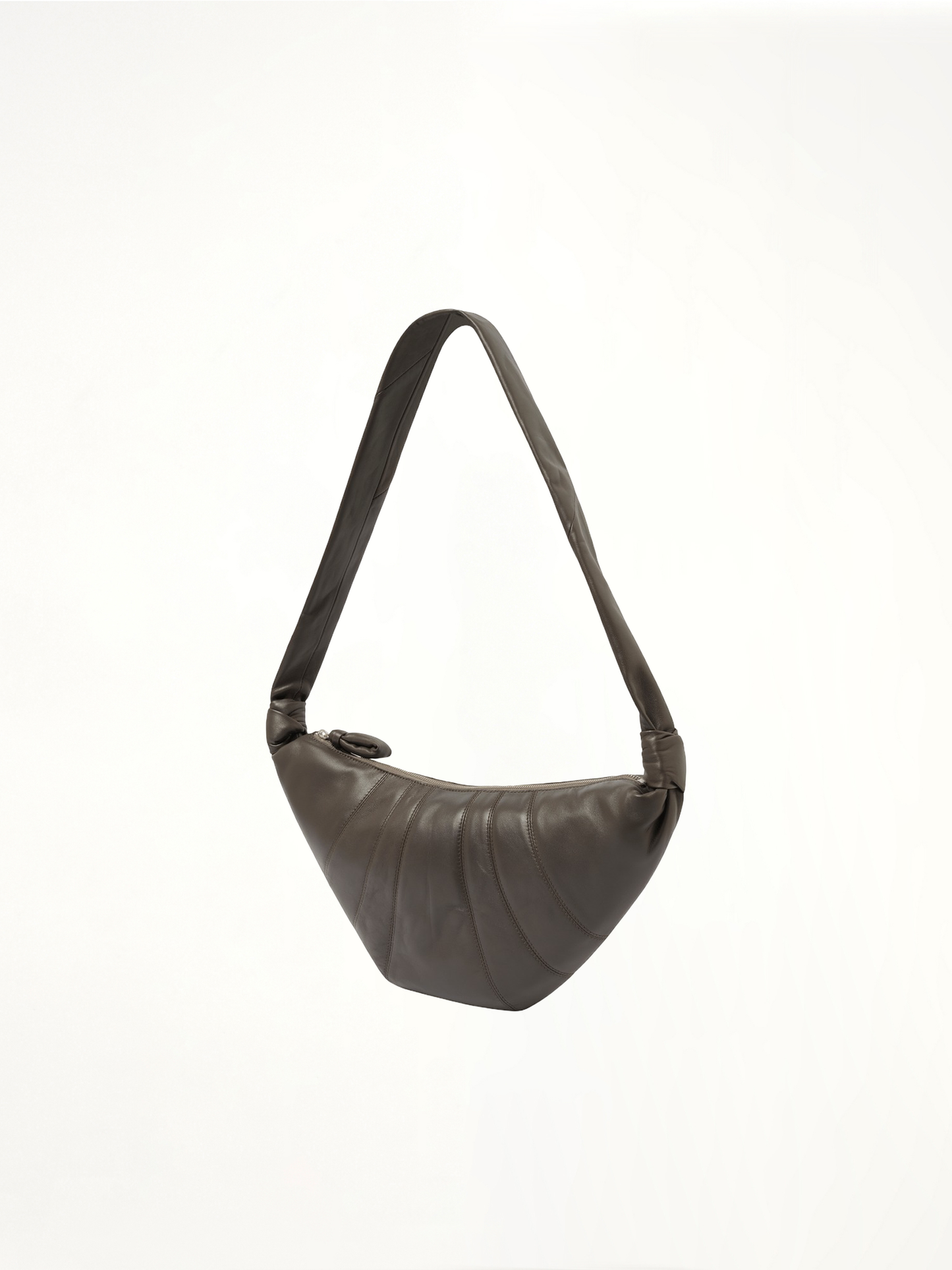 Medium Croissant Bag in Mink