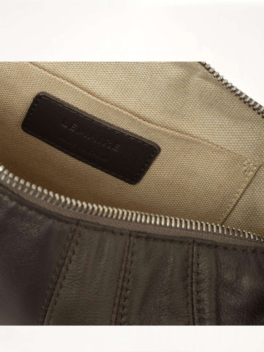 Medium Croissant Bag in Mink