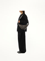Lemaire Small Croissant Bag in Mink