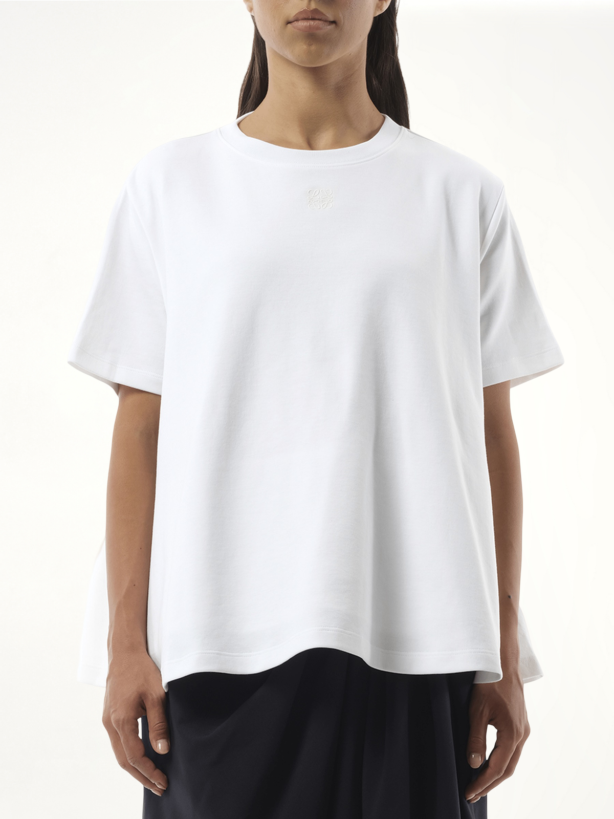 Trapeze Top in White