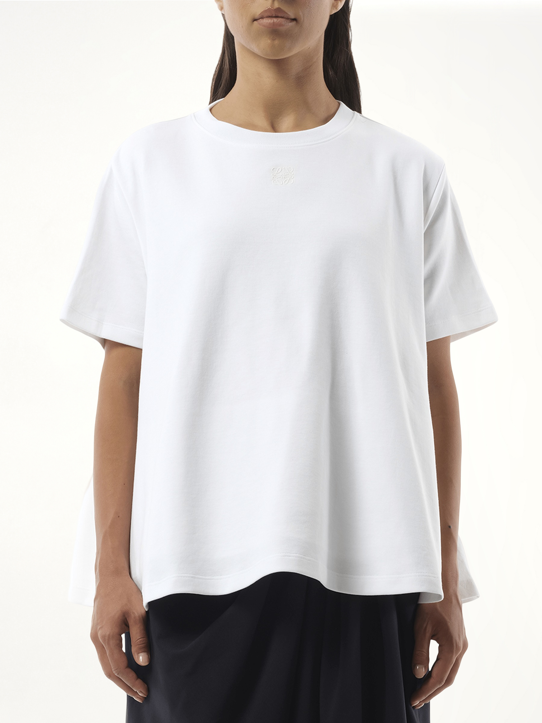 Trapeze Top in White