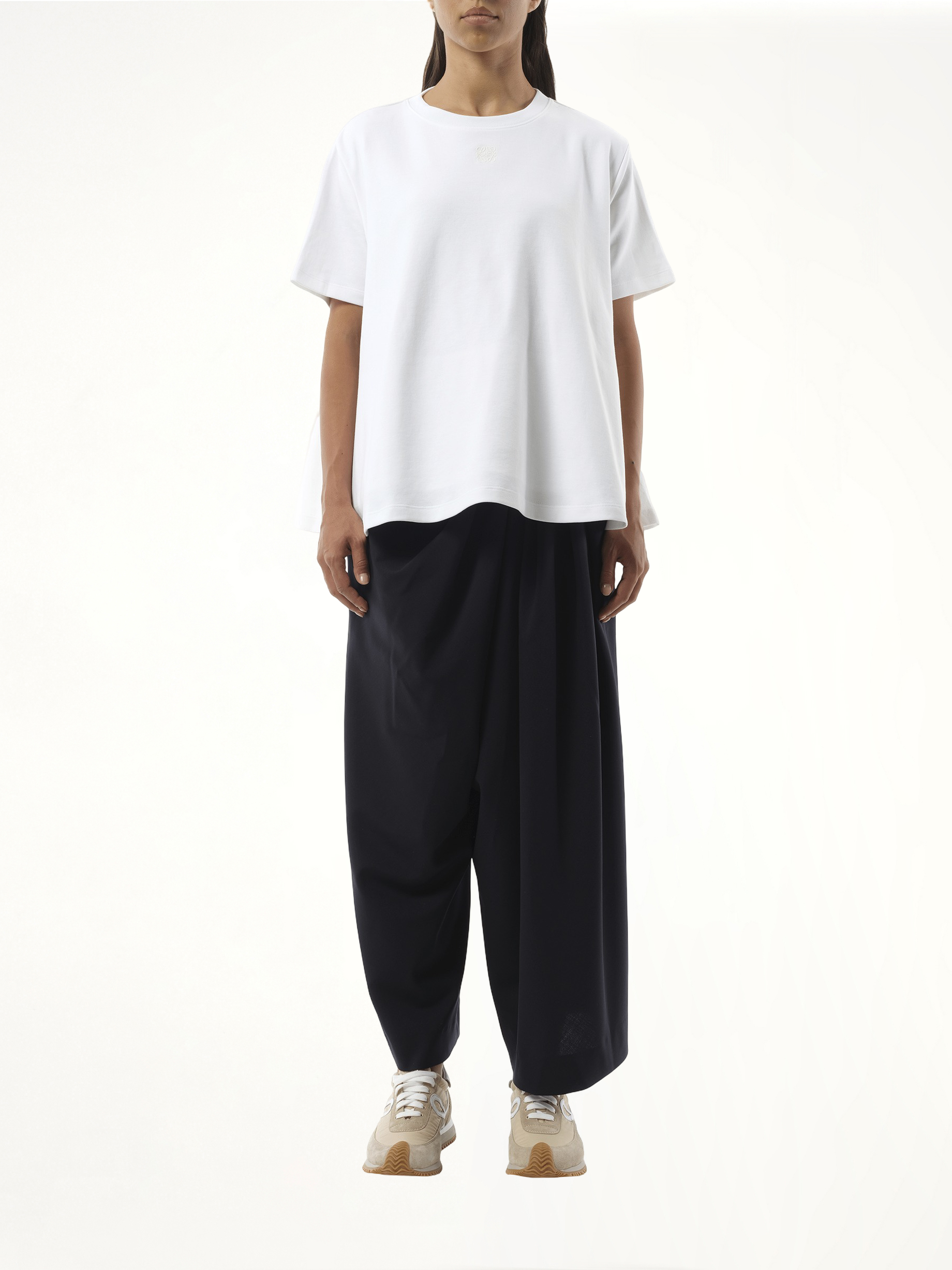 Trapeze Top in White