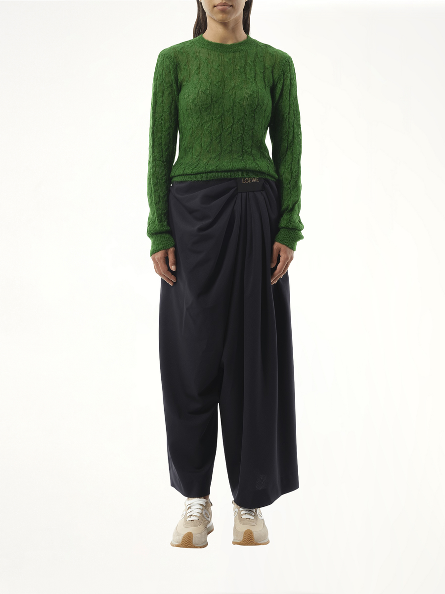 Knit Sweater in Green