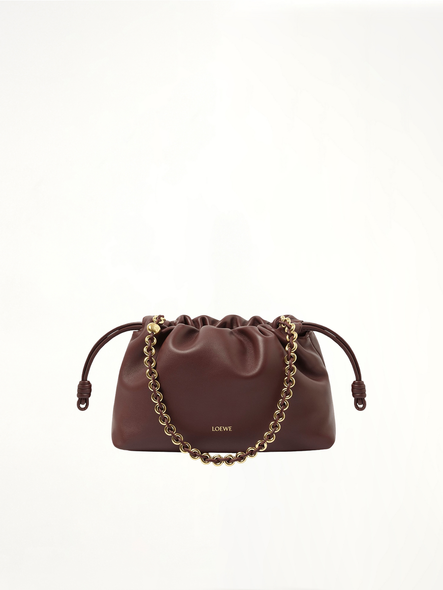 Flamenco Purse in Dark Burgundy