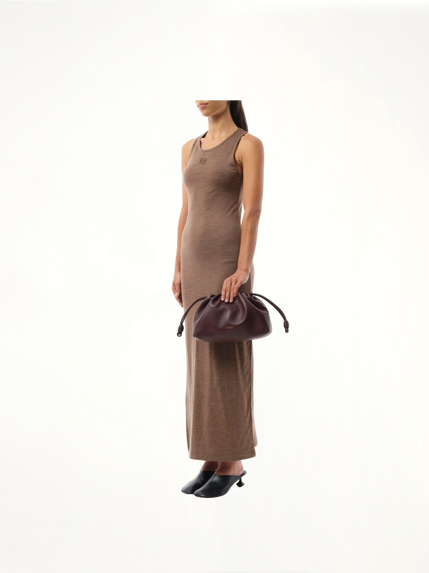 Flamenco Purse in Dark Burgundy