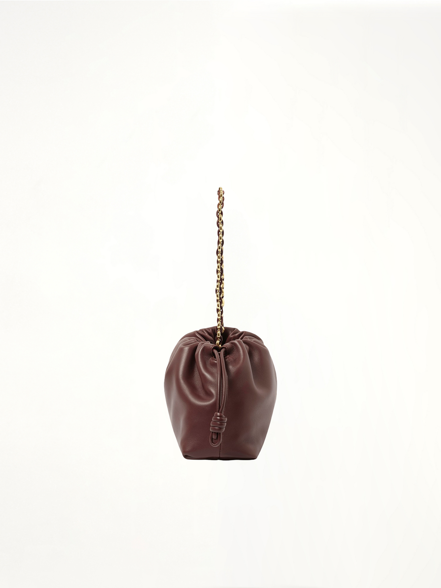Flamenco Purse in Dark Burgundy