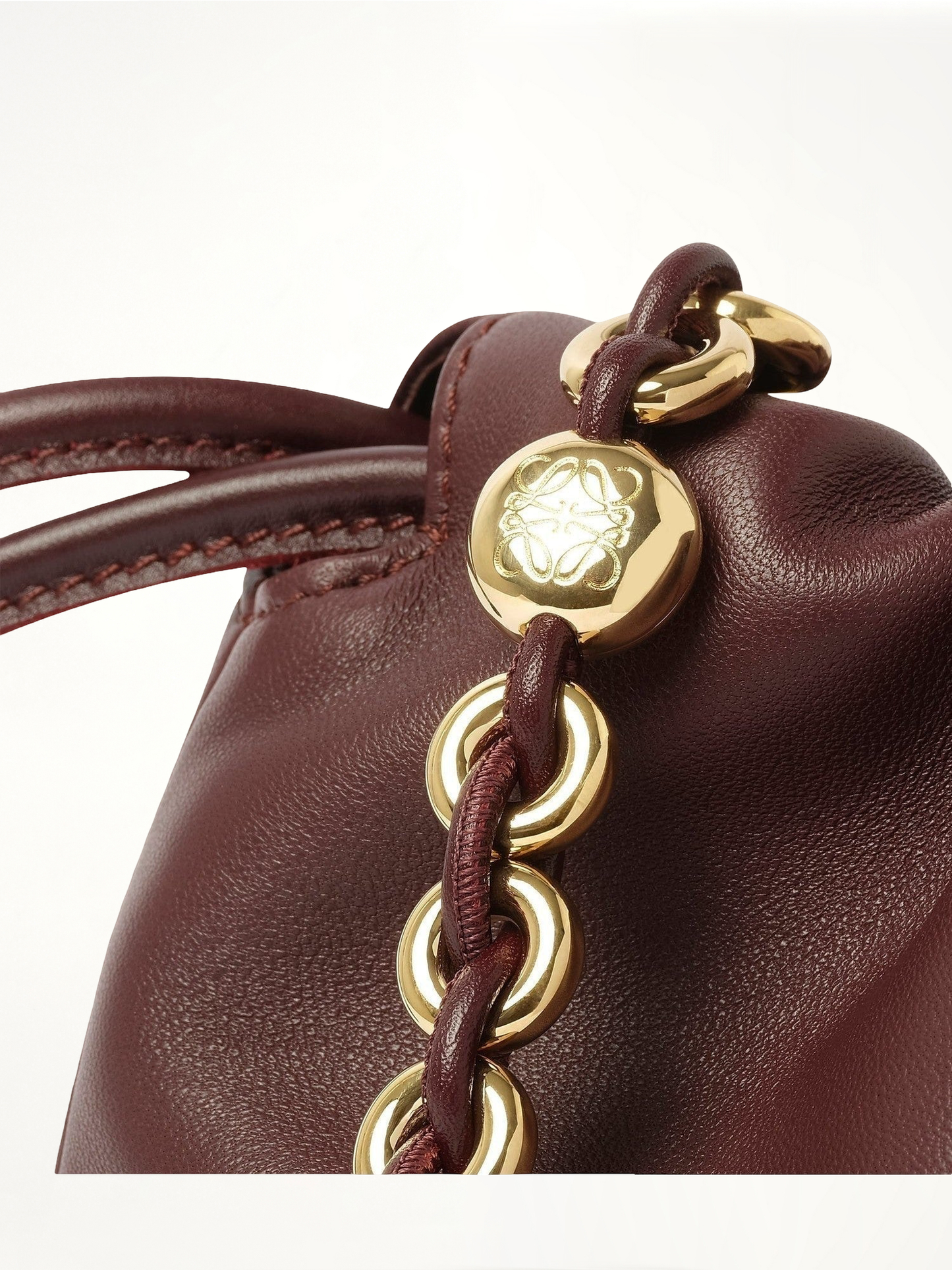 Flamenco Purse in Dark Burgundy