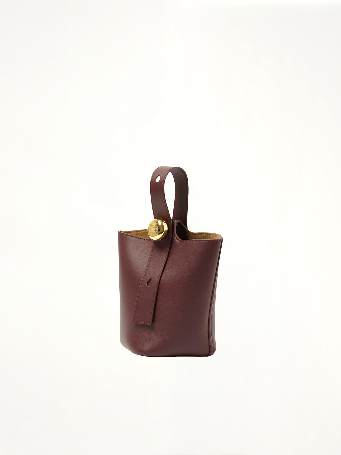 Pebble Bucket Mini in Dark Burgundy