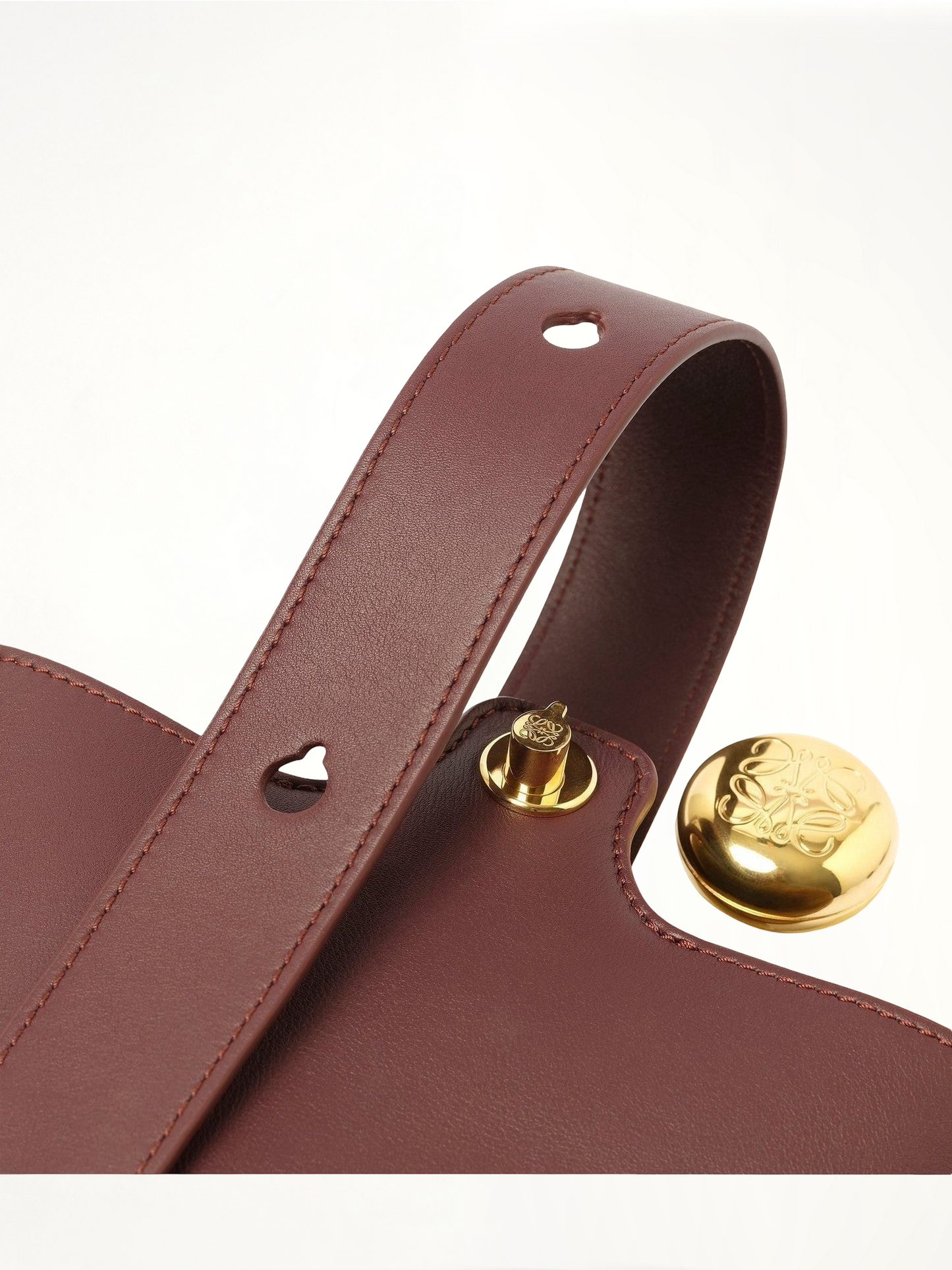 Pebble Bucket Mini in Dark Burgundy