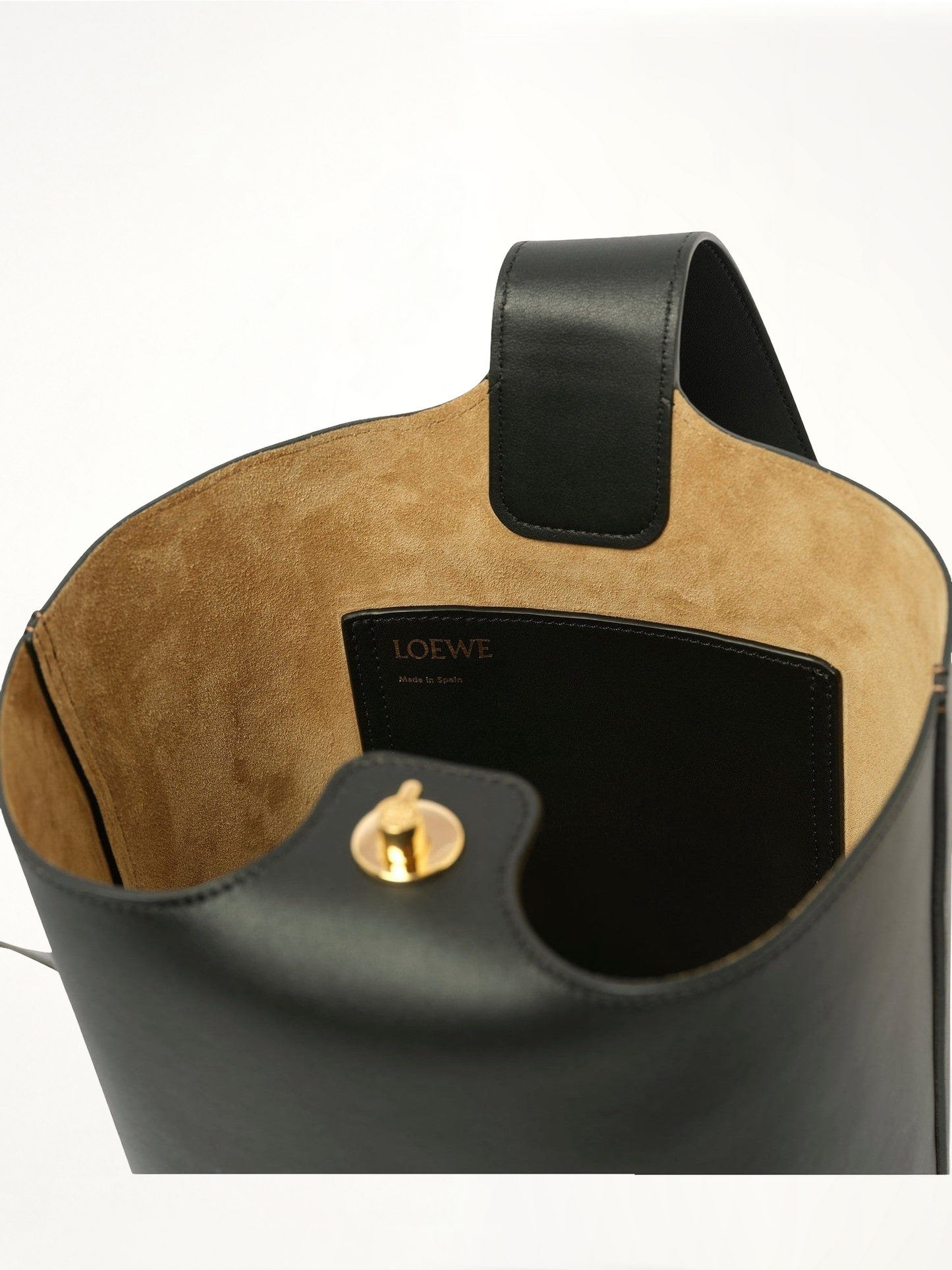 Pebble Bucket Medium in Black