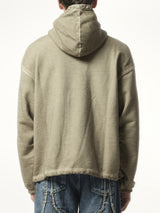 Thug Club Peace Stud Hoodie in Beige