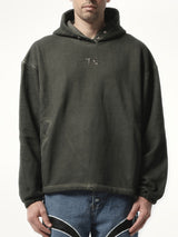 Thug Club Color Emblem Hoodie in Khaki
