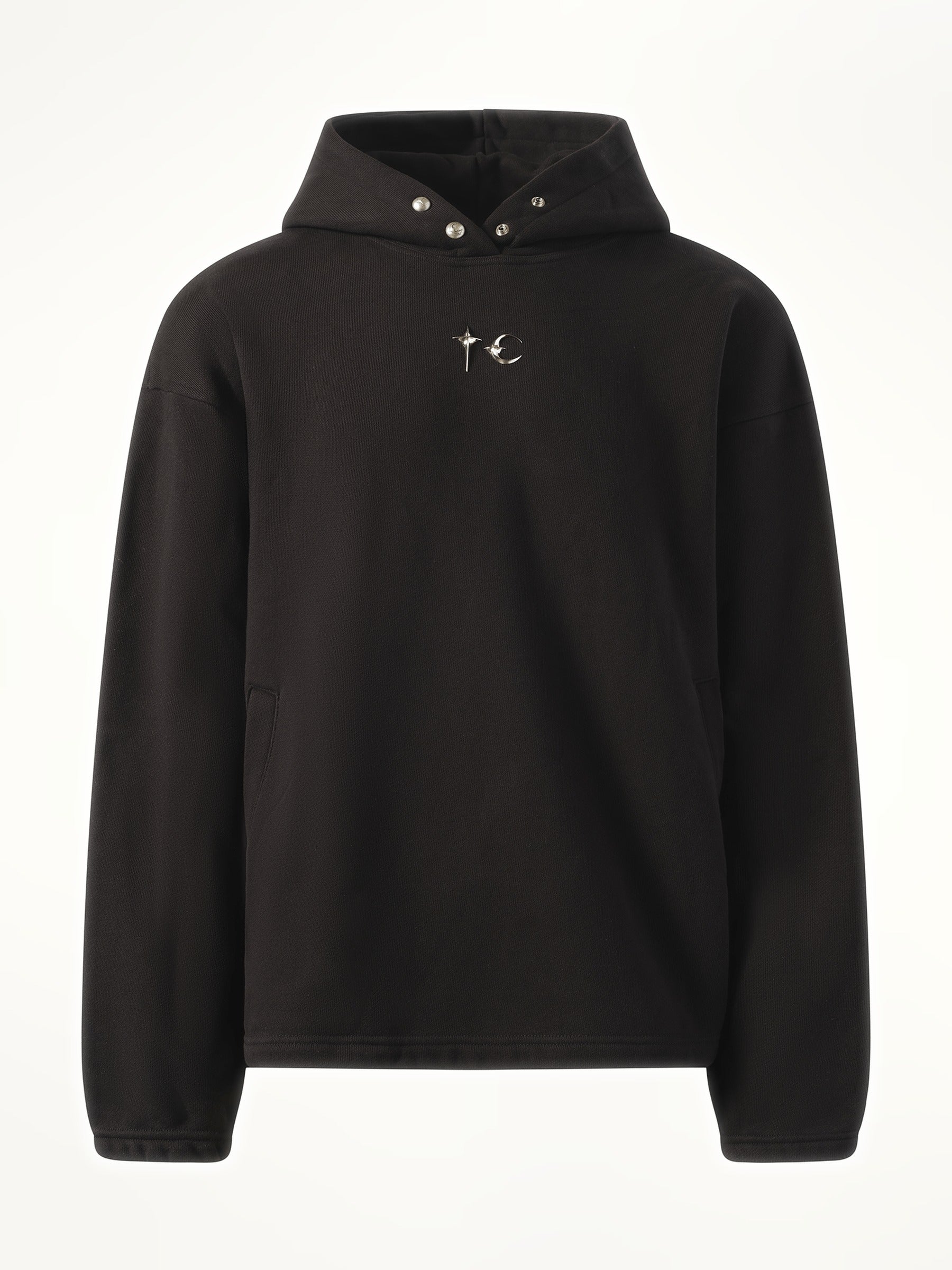 Thug Club Color Emblem Hoodie in Black