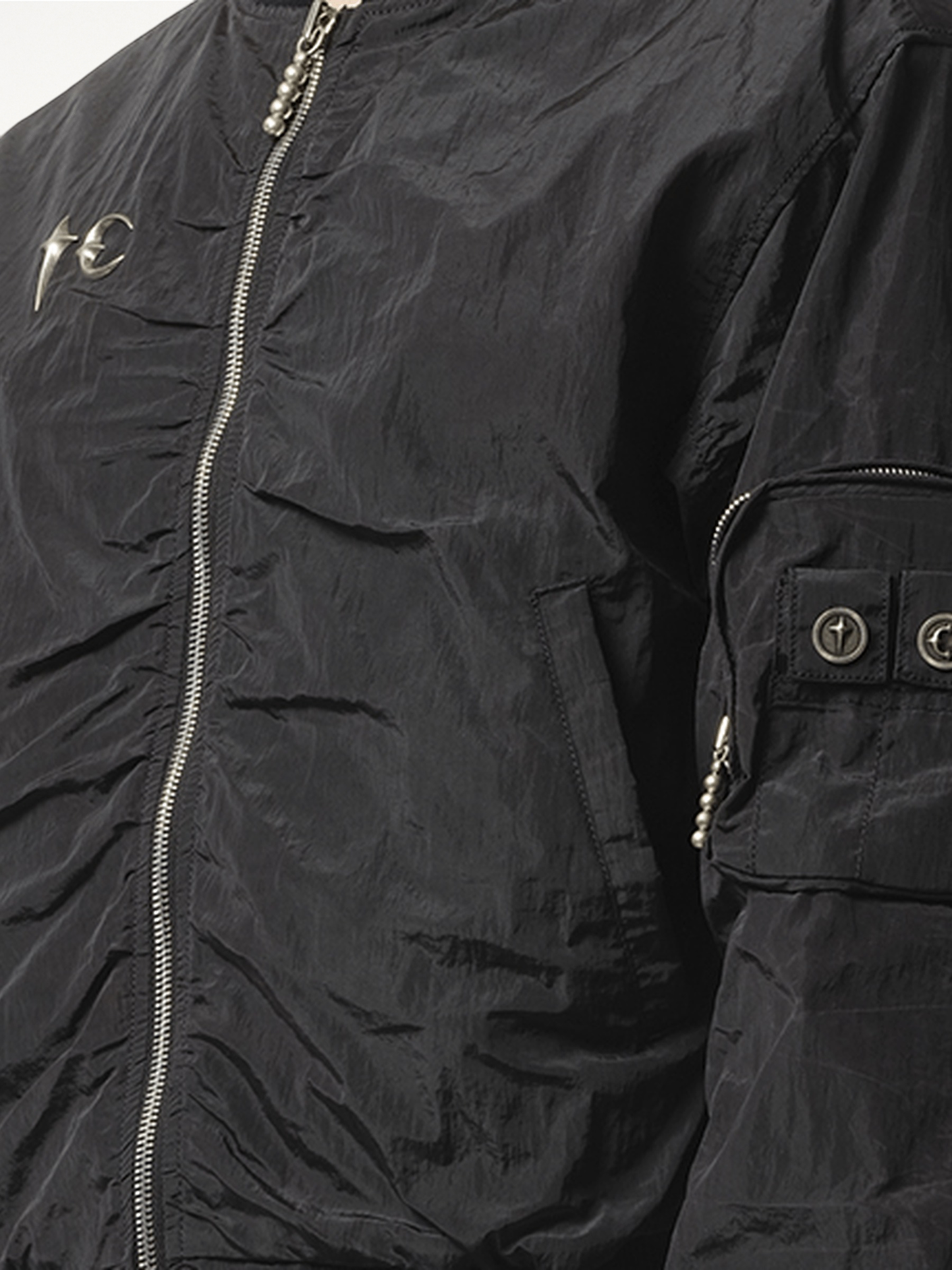 Scarred Tango Charlie Bomber in Black