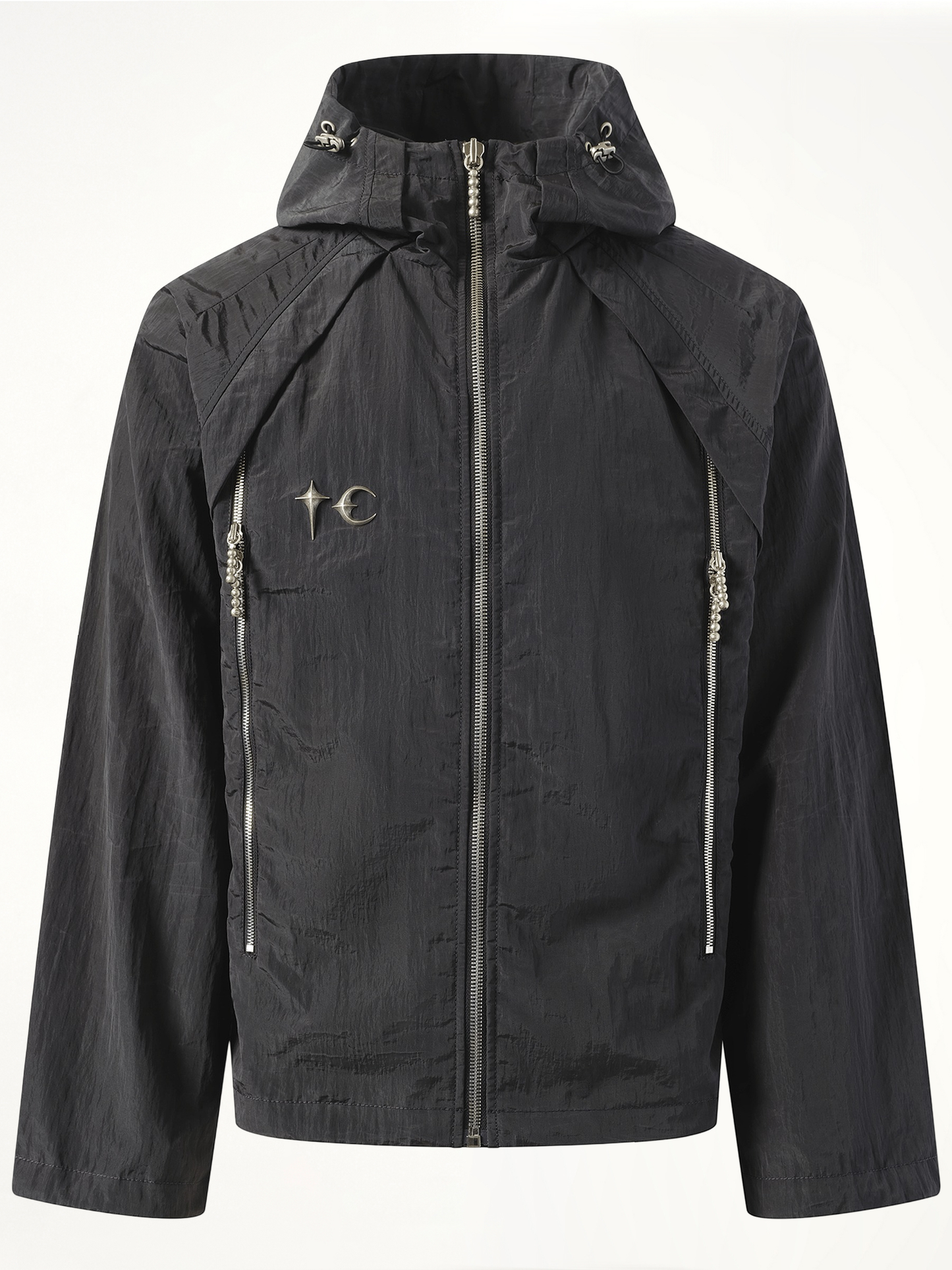 Scarred Wind Soldier Jacket in Black